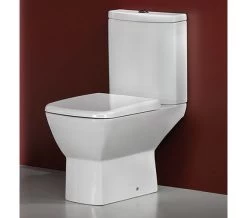 RAK Summit Close Coupled White WC With Soft-Close Seat - 650mm Projection 7 RAK Summit Close Coupled White WC With Soft-Close Seat - 650mm Projection -Bathroom Supplie Shop QS V36310 5 mn