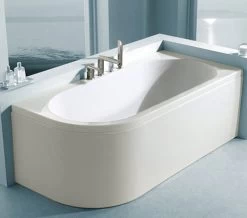 Carron Status Left Hand Corner Bath 1600 X 725mm -Bathroom Supplie Shop QS V39538 4 mn
