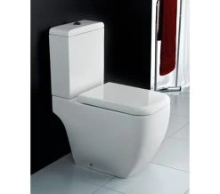 RAK Metropolitan Deluxe White Close Coupled WC And Soft-Close Seat 620mm -Bathroom Supplie Shop QS V39998 3 mn