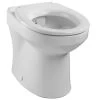 Twyford Sola White Rimless 400 Back-To-Wall WC Pan 508mm - SA1968WH