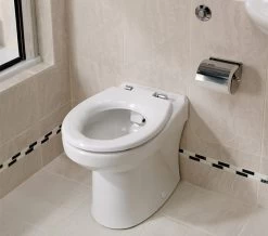 Twyford Sola White Rimless 400 Back-To-Wall WC Pan 508mm - SA1968WH 6 Twyford Sola White Rimless 400 Back-To-Wall WC Pan 508mm - SA1968WH -Bathroom Supplie Shop QS V43349 3 mn