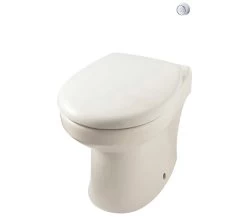 Twyford Sola White Rimless 400 Back-To-Wall WC Pan 508mm - SA1968WH 7 Twyford Sola White Rimless 400 Back-To-Wall WC Pan 508mm - SA1968WH -Bathroom Supplie Shop QS V43349 4 mn
