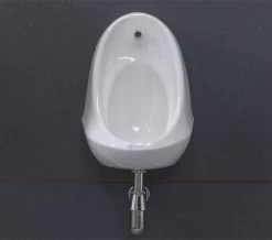 Twyford Camden 500 X 350 X 330mm Single White Urinal Bowl - VC7003WH
