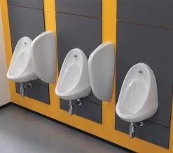 Twyford Camden 500 X 350 X 330mm Single White Urinal Bowl - VC7003WH -Bathroom Supplie Shop QS V45435 5 mn
