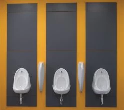 Twyford Camden 500 X 350 X 330mm Single White Urinal Bowl - VC7003WH -Bathroom Supplie Shop QS V45435 6 mn