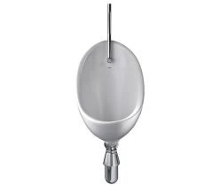 Twyford Clifton 1 White Urinal Set With Exposed Flush Pipe And Cistern -Bathroom Supplie Shop QS V45445 3 mn