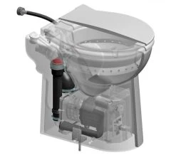 Saniflo Sanicompact Cisternless Ceramic WC With Macerator Pump -Bathroom Supplie Shop QS V54376 4 mn