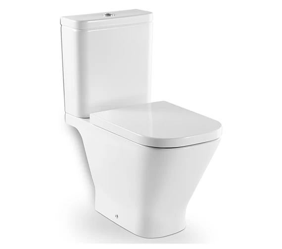 Roca The Gap ECO Close Coupled White WC Pan With Cistern 650mm 2 Roca The Gap ECO Close Coupled White WC Pan With Cistern 650mm - Image 2