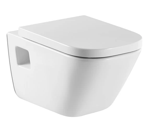 Roca The Gap White Wall Hung WC Pan 540mm Projection 2 Roca The Gap White Wall Hung WC Pan 540mm Projection - Image 2