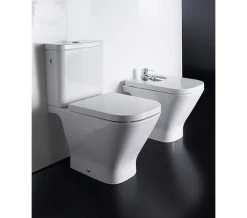 Roca The Gap White Floor-Standing Bidet 560mm Projection