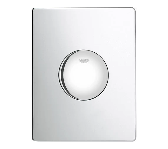 Grohe Skate Pneumatic Single Chrome WC Flush Wall Plate 2 Grohe Skate Pneumatic Single Chrome WC Flush Wall Plate - Image 2