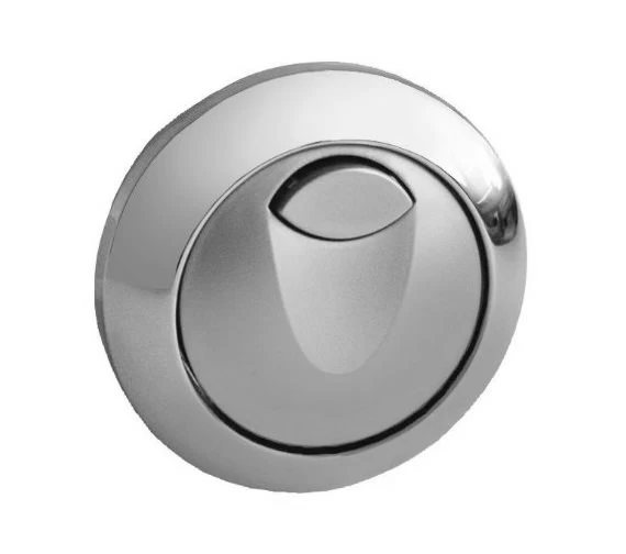 Grohe Eau2 Dual WC Flush Air Button Chrome Plated - 38771000 2 Grohe Eau2 Dual WC Flush Air Button Chrome Plated - 38771000 - Image 2