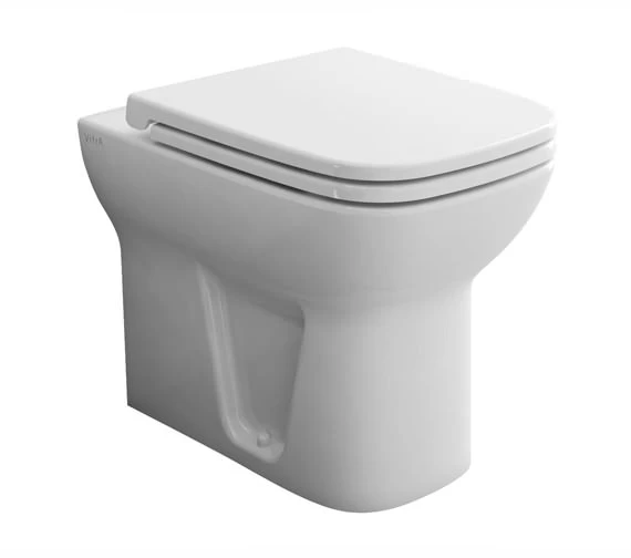 VitrA S20 White 400mm Back-To-Wall WC Pan 1 VitrA S20 White 400mm Back-To-Wall WC Pan