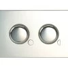 Twyford Dual Flush Chrome Air Button With Mini Plate 80x124mm - CF9032CP