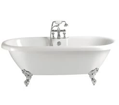 Heritage Baby Oban 1495 X 795mm Freestanding Double Ended Bath With Feet
