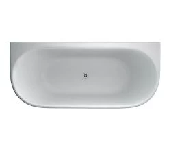 Burlington Avantgarde 1700 X 750mm White Back-To-Wall Bath -Bathroom Supplie Shop QS V77477 3 mn