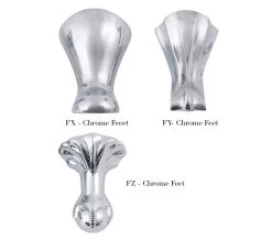 Royce Morgan Lambeth Single Ended White Bath 1665 X 715mm With Feet 5 Royce Morgan Lambeth Single Ended White Bath 1665 X 715mm With Feet -Bathroom Supplie Shop QS V77571 3 mn