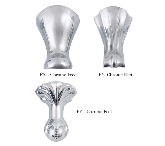 Royce Morgan Lambeth Single Ended White Bath 1665 X 715mm With Feet 3 Royce Morgan Lambeth Single Ended White Bath 1665 X 715mm With Feet - Image 3