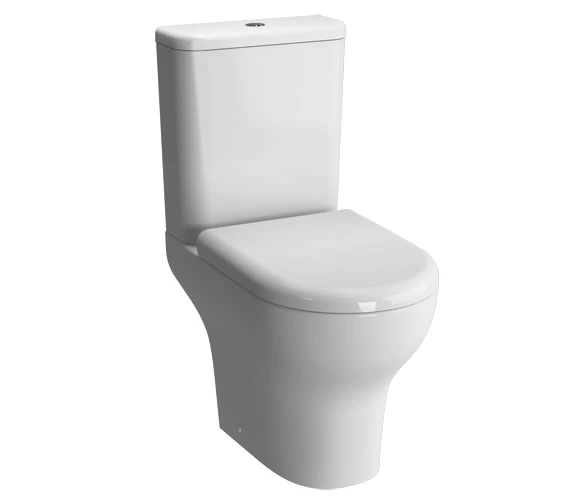 VitrA Zentrum Open Back Close Coupled White WC Pan With Cistern 2 VitrA Zentrum Open Back Close Coupled White WC Pan With Cistern - Image 2