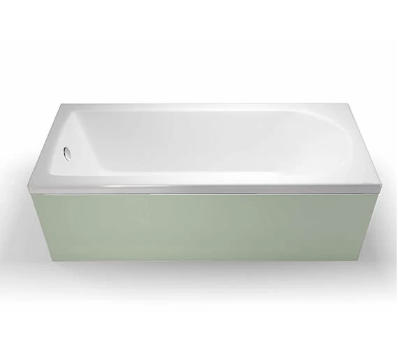 Britton Cleargreen Reuse 1800mm X 750mm Single Ended White Bath 2 Britton Cleargreen Reuse 1800mm X 750mm Single Ended White Bath - Image 2