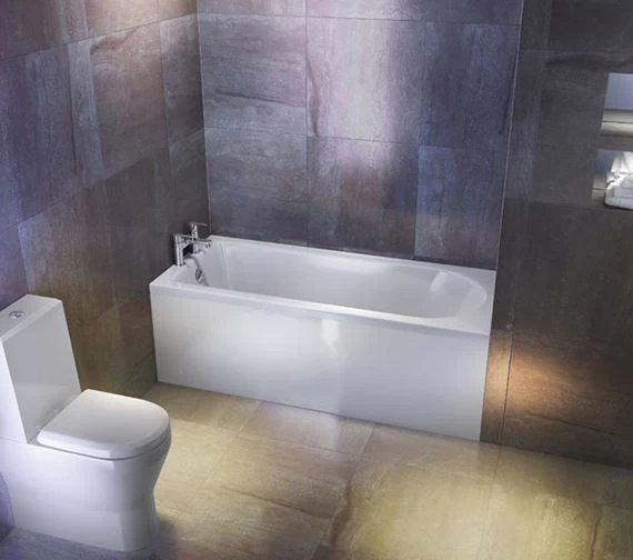 Britton Cleargreen Reuse 1800mm X 750mm Single Ended White Bath 1 Britton Cleargreen Reuse 1800mm X 750mm Single Ended White Bath