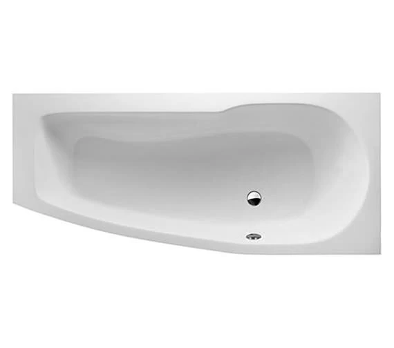 Britton Cleargreen Ecocurve Right Hand White 1700mm X 750mm Shower Bath 3 Britton Cleargreen Ecocurve Right Hand White 1700mm X 750mm Shower Bath - Image 3