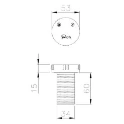 Abode Swich Diverter Valve Round With High Resin Filter Chrome 7 Abode Swich Diverter Valve Round With High Resin Filter Chrome -Bathroom Supplie Shop abode at2054 4