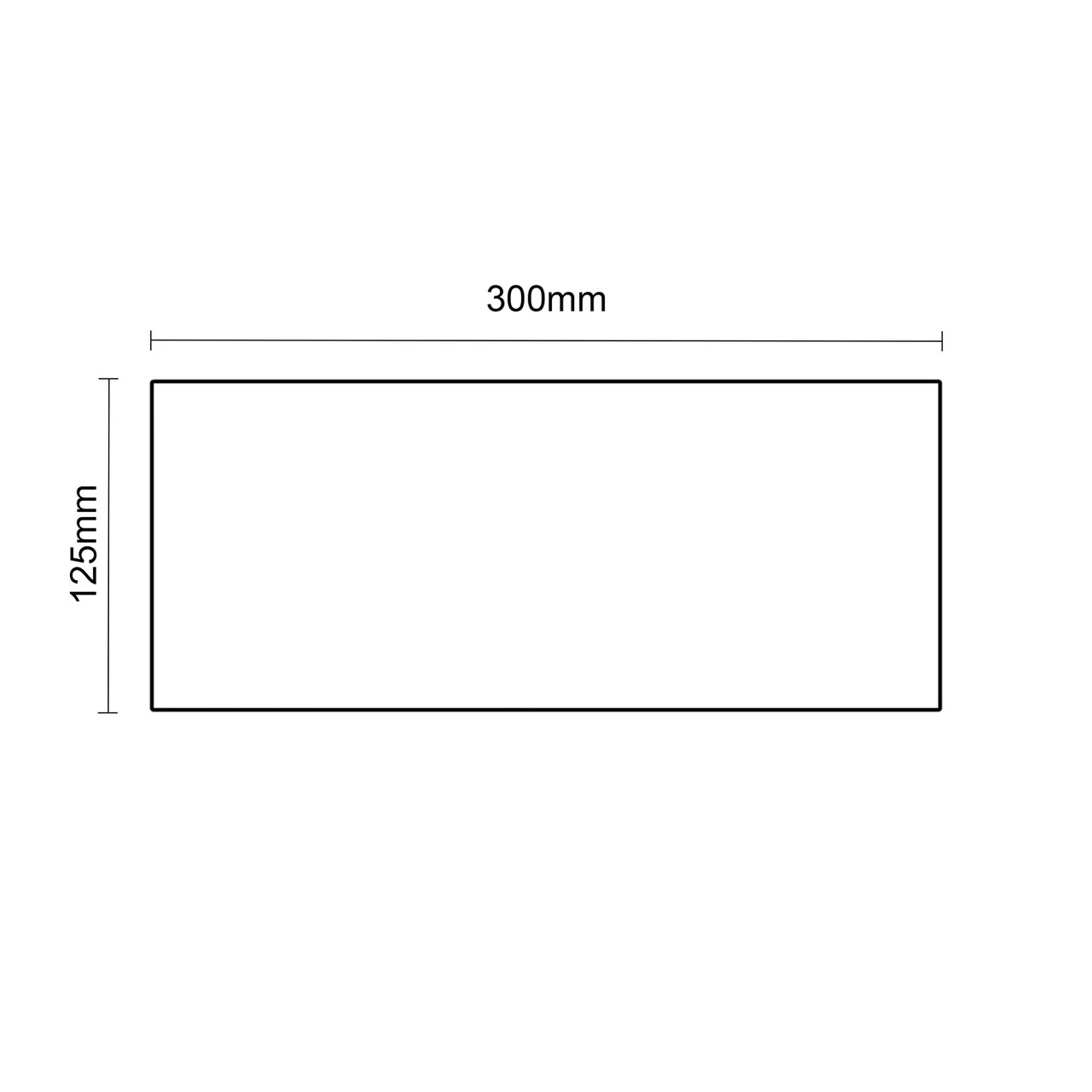 City Molina Ash 30cm Floating Bathroom Shelf 3 City Molina Ash 30cm Floating Bathroom Shelf - Image 3