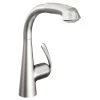 Grohe Zedra Sink Mixer With Pull Out 1/2″ 32553 Stainless Steel