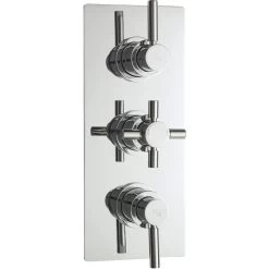 Hudson Reed Tec Pura Triple Thermostatic Valve With Diverter