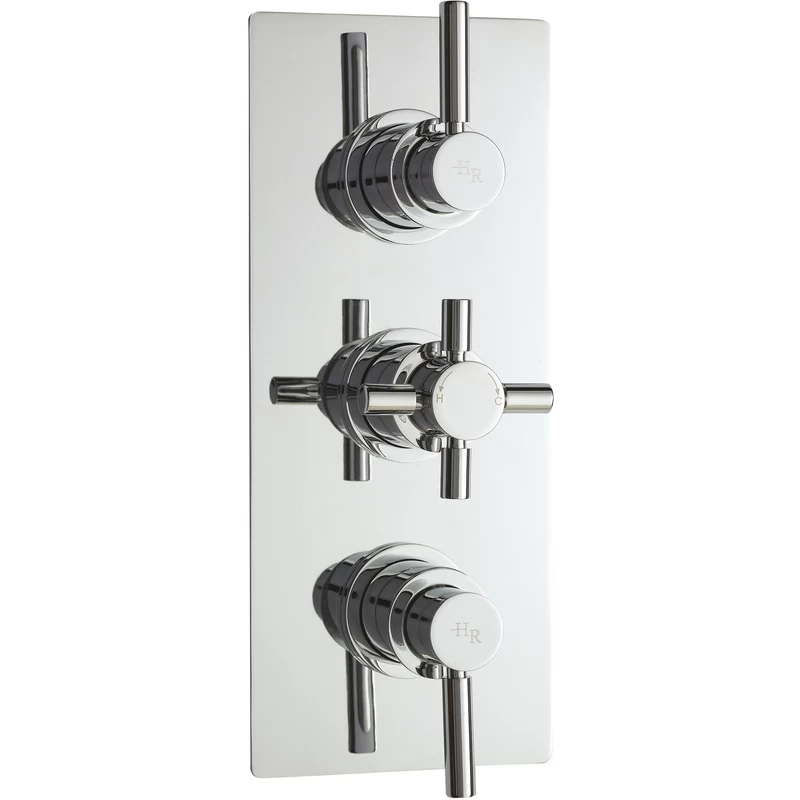 Hudson Reed Tec Pura Triple Thermostatic Valve With Diverter 1 Hudson Reed Tec Pura Triple Thermostatic Valve With Diverter
