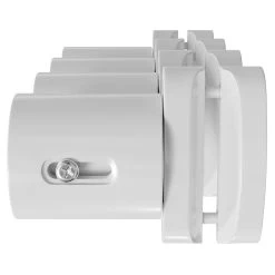 Hudson Set Of 4 White Horizontal Radiator Brackets -Bathroom Supplie Shop hudson set of 4 white horizontal radiator brackets side 74978.1671715800