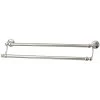Perrin & Rowe 457mm Double Towel Rail Nickel
