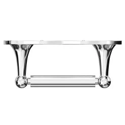 Windsor. Windsor 1930 Traditional Polished Chrome Wall Mounted Double Post Toilet Roll Holder -Bathroom Supplie Shop windsor 1930 traditional polished chrome wall mounted double post toilet roll holder top view 06024.1661339723